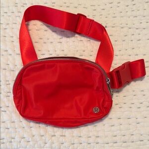 lululemon athletica Red Belt Bag